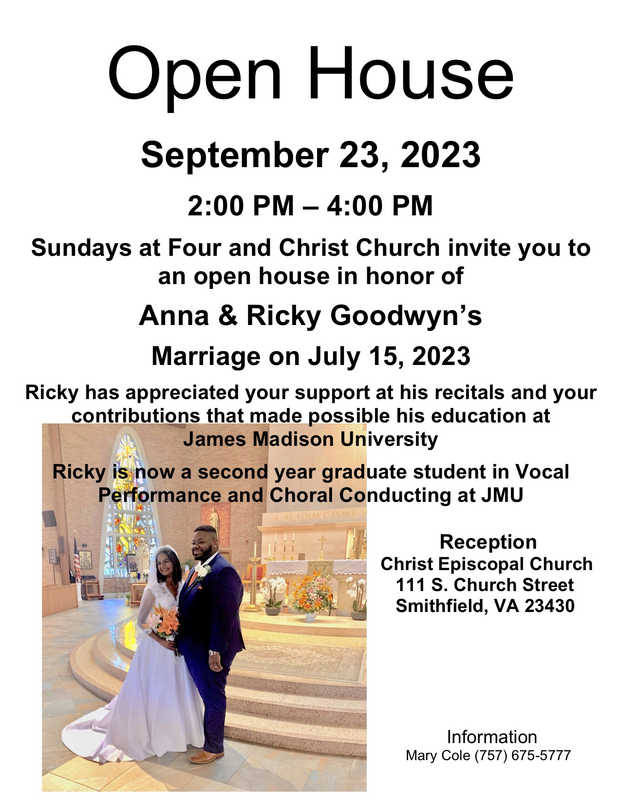 Your are Invited to an Open House for Ricky and Anna copy
